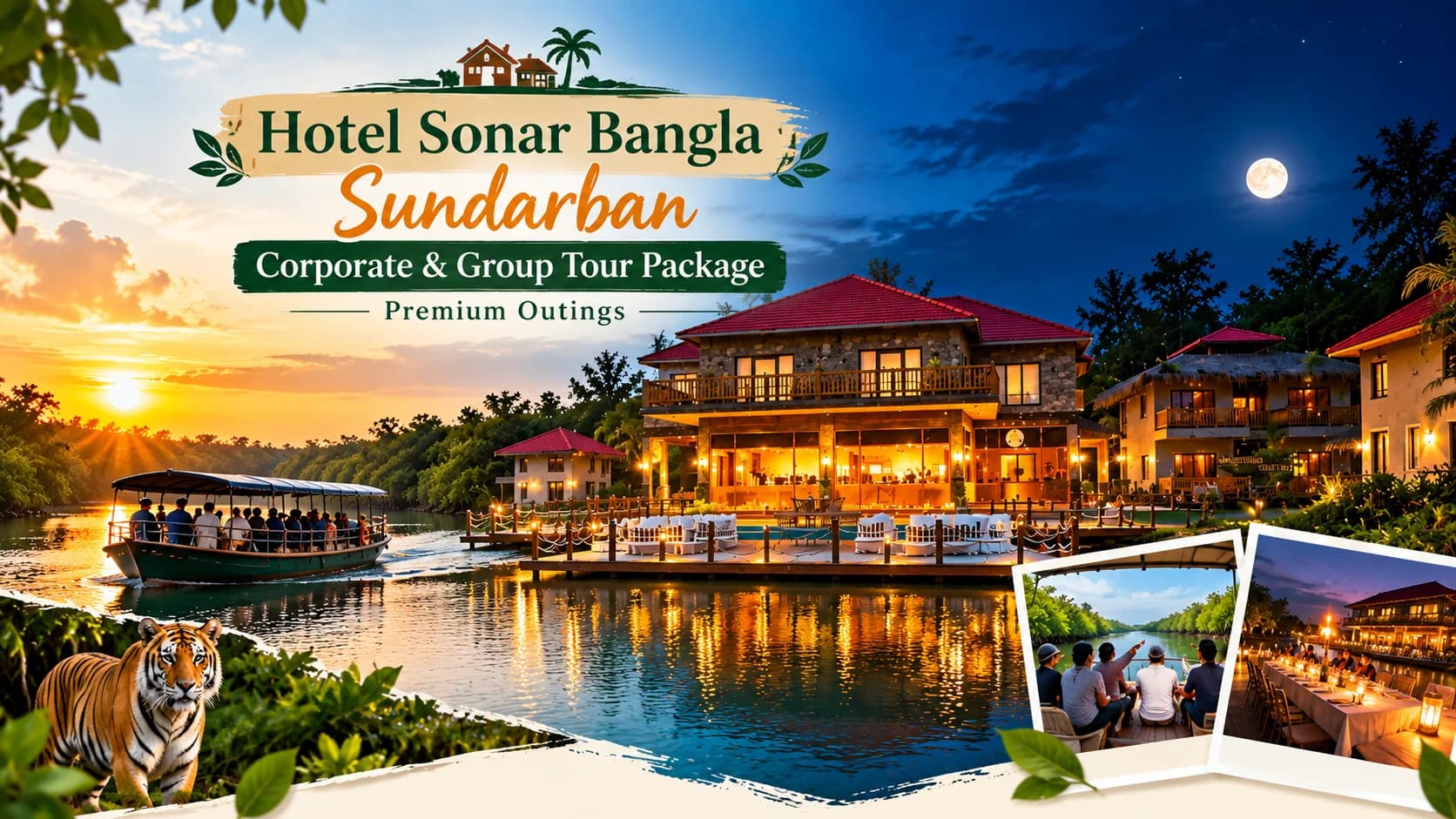 Hotel Sonar Bangla Sundarban Corporate & Group Tour Package - Premium Outings